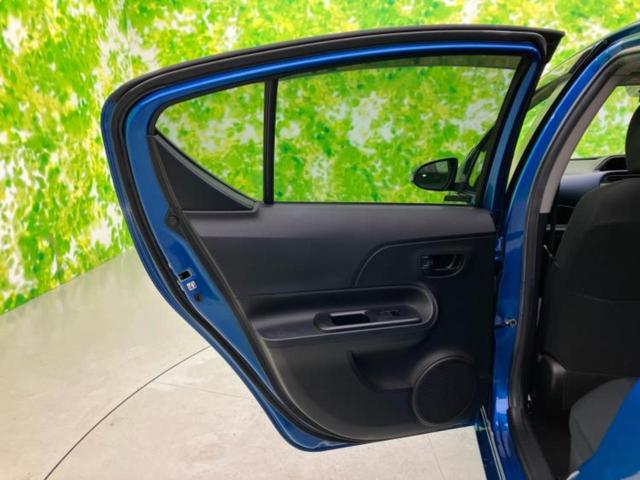 アクア S 新品タイヤ/保証書/純正 SDナビ/ドライブレコーダー 社外/ヘッドランプ LED/Bluetooth接続/ETC/EBD付ABS/横滑り防止装置/アイドリングストップ/バックモニター バックカメラ(25枚目)