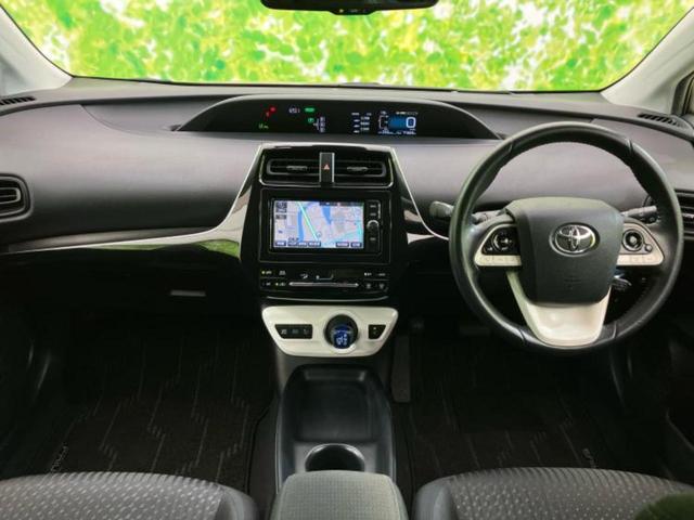 プリウス Ｓセーフティプラス　新品タイヤ／保証書／純正　ＳＤナビ／トヨタセーフティセンス／車線逸脱防止支援システム／パーキングアシスト　自動操舵／ドライブレコーダー　純正／ヘッドランプ　ＬＥＤ／Ｂｌｕｅｔｏｏｔｈ接続　ＤＶＤ再生（4枚目）