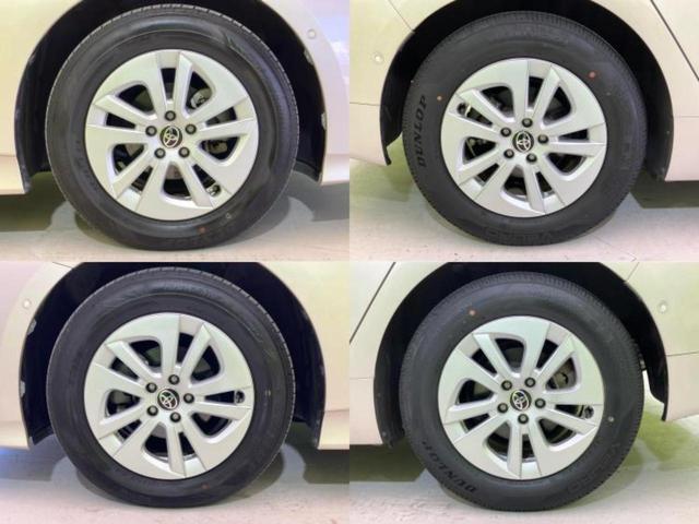 プリウス Ｓセーフティプラス　新品タイヤ／保証書／純正　ＳＤナビ／トヨタセーフティセンス／車線逸脱防止支援システム／パーキングアシスト　自動操舵／ドライブレコーダー　純正／ヘッドランプ　ＬＥＤ／Ｂｌｕｅｔｏｏｔｈ接続　ＤＶＤ再生（56枚目）