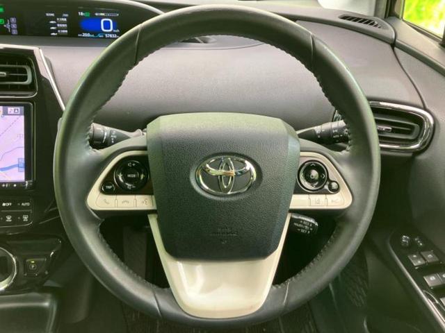 プリウス Ｓセーフティプラス　新品タイヤ／モデリスタエアロ／保証書／社外　９インチ　ＳＤナビ／トヨタセーフティセンス／車線逸脱防止支援システム／パーキングアシスト　バックガイド／パーキングアシスト　自動操舵　衝突被害軽減システム（15枚目）