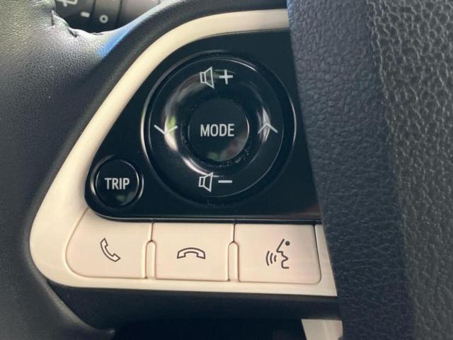 プリウス Ｓセーフティプラス　新品タイヤ／モデリスタエアロ／保証書／社外　９インチ　ＳＤナビ／トヨタセーフティセンス／車線逸脱防止支援システム／パーキングアシスト　バックガイド／パーキングアシスト　自動操舵　衝突被害軽減システム（18枚目）