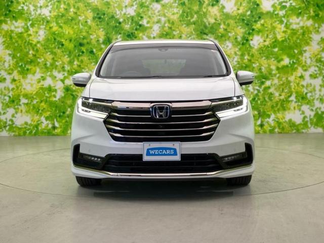 オデッセイハイブリッド ｅＨＥＶアブソルート・ＥＸ　保証書／純正　１０インチ　ＳＤナビ／ホンダセンシング／両側電動スライドドア／シートヒーター　前席／マルチビューカメラシステム／車線逸脱防止支援システム／シート　ハーフレザー／電動バックドア　電動シート（55枚目）