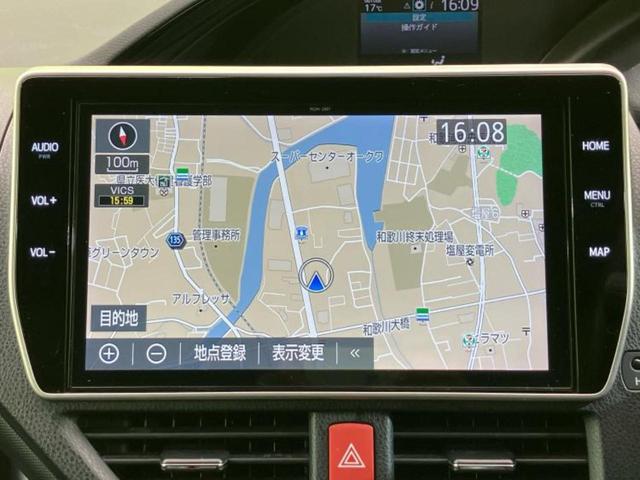 ノア ハイブリッドＳｉダブルバイビー２　新品タイヤ／保証書／純正　１０インチ　ＳＤナビ／フリップダウンモニター　純正　１１．５インチ／衝突安全装置／両側電動スライドドア／シートヒーター　前席／車線逸脱防止支援システム　衝突被害軽減システム（9枚目）