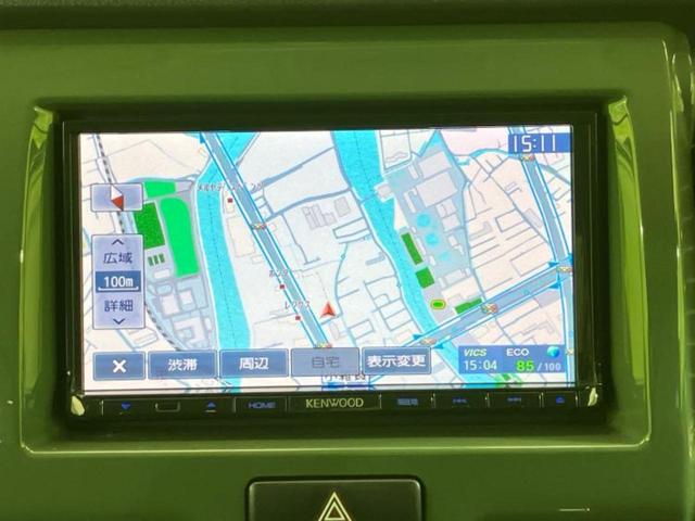 ハスラー Ｊスタイル　新品タイヤ／保証書／社外　ＳＤナビ／レーダーブレーキサポート（スズキ）／シートヒーター　前席／ヘッドランプ　ＨＩＤ／ＥＢＤ付ＡＢＳ／横滑り防止装置／アイドリングストップ／ワンセグＴＶ　ワンオーナー（9枚目）