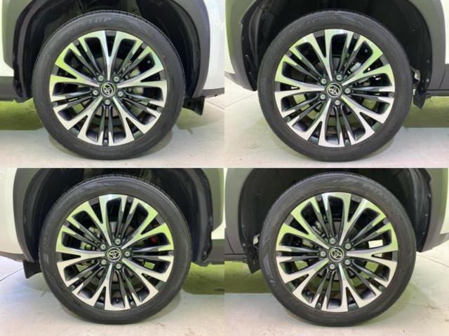 ヤリスクロス ハイブリッドＺ　新品タイヤ／保証書／ディスプレイオーディオ＋ナビ８インチ／トヨタセーフティセンス／シートヒーター　前席／全方位モニター／車線逸脱防止支援システム／シート　ハーフレザー／ドライブレコーダー　前後　ＥＴＣ（58枚目）