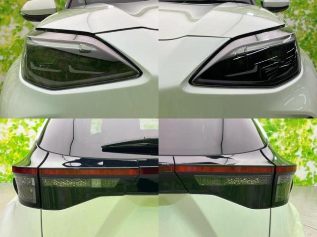 ヤリスクロス ハイブリッドＺ　新品タイヤ／保証書／ディスプレイオーディオ＋ナビ８インチ／トヨタセーフティセンス／シートヒーター　前席／全方位モニター／車線逸脱防止支援システム／シート　ハーフレザー／ドライブレコーダー　前後　ＥＴＣ（59枚目）