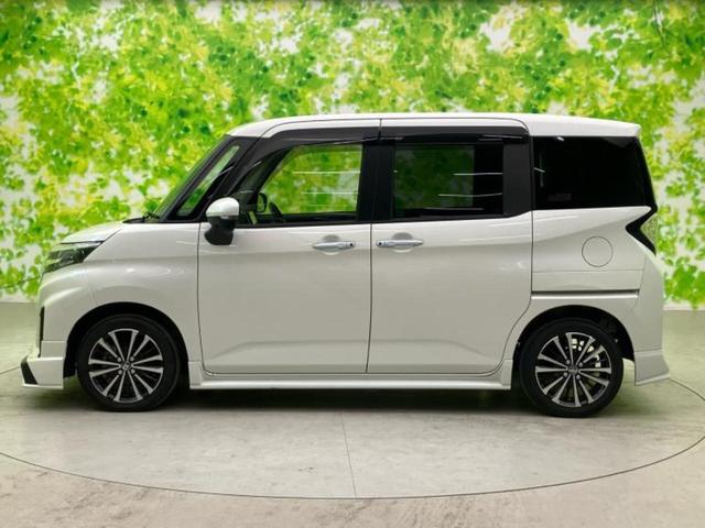 ルーミー カスタムG-T 新品タイヤ/純正エアロ/保証書/ディスプレイオーディオ9インチ/スマートアシスト(トヨタ・ダイハツ)/両側電動スライドドア/シートヒーター 前席/車線逸脱防止支援システム 衝突被害軽減システム TV(2枚目)