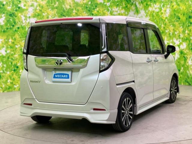 ルーミー カスタムG-T 新品タイヤ/純正エアロ/保証書/ディスプレイオーディオ9インチ/スマートアシスト(トヨタ・ダイハツ)/両側電動スライドドア/シートヒーター 前席/車線逸脱防止支援システム 衝突被害軽減システム TV(3枚目)