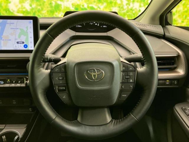 プリウス Ｚ　サンルーフ／保証書／ディスプレイオーディオ＋ナビ１２．３インチ／トヨタセーフティセンス／シートヒーター　前席／全方位モニター／車線逸脱防止支援システム／シート　合皮　衝突被害軽減システム　全周囲カメラ（15枚目）