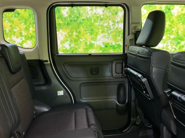 スペーシアカスタム ハイブリッドＸＳターボ　新品タイヤ／保証書／純正　９インチ　メモリーナビ／セーフティサポート（スズキ）／両側電動スライドドア／シートヒーター　前席／全方位モニター用カメラ／車線逸脱防止支援システム／ヘッドランプ　ＬＥＤ（25枚目）