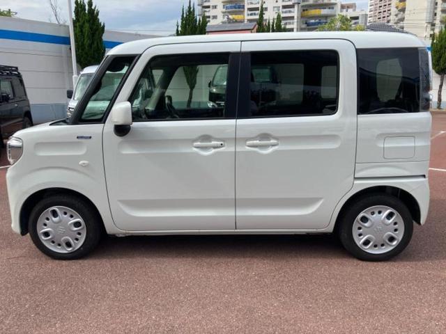 スペーシア ハイブリッドＧ　新品タイヤ／セーフティサポート（スズキ）／車線逸脱防止支援システム／ＡＢＳ／アイドリングストップ／禁煙車／エアバッグ　運転席／エアバッグ　助手席／パワーウインドウ／エンジンスタートボタン　オートライト（2枚目）