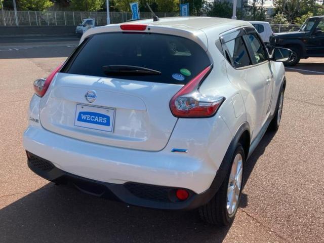 ジューク 15RX Vセレクション 新品タイヤ/保証書/純正 SDナビ/衝突安全装置/アラウンドビューモニター/車線逸脱防止支援システム/ドライブレコーダー 純正/ヘッドランプ HID/Bluetooth接続/ETC/EBD付ABS(3枚目)