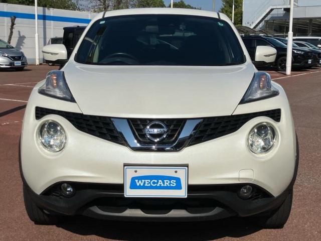 ジューク 15RX Vセレクション 新品タイヤ/保証書/純正 SDナビ/衝突安全装置/アラウンドビューモニター/車線逸脱防止支援システム/ドライブレコーダー 純正/ヘッドランプ HID/Bluetooth接続/ETC/EBD付ABS(43枚目)