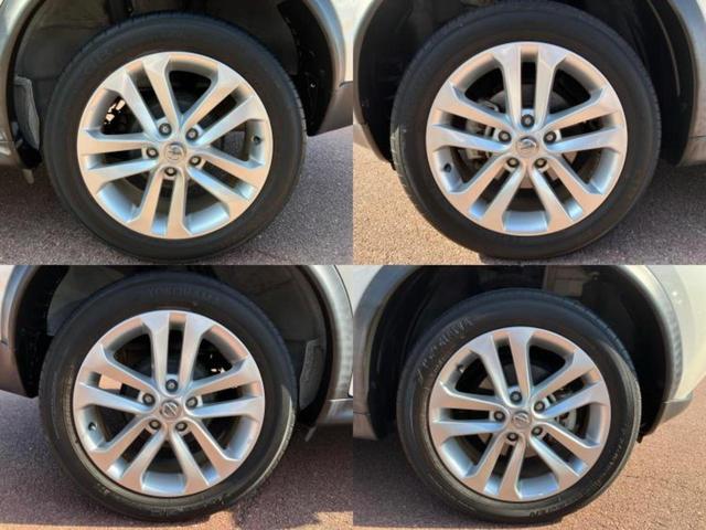 ジューク 15RX Vセレクション 新品タイヤ/保証書/純正 SDナビ/衝突安全装置/アラウンドビューモニター/車線逸脱防止支援システム/ドライブレコーダー 純正/ヘッドランプ HID/Bluetooth接続/ETC/EBD付ABS(51枚目)