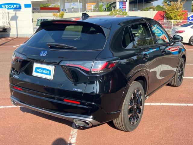 ZR-V eHEV Z 保証書/ディスプレイオーディオ+ナビ9インチ/ホンダセンシング/シートヒーター 前席/マルチビューカメラシステム/車線逸脱防止支援システム/シート フルレザー/電動バックドア/登録済未使用車 革シート(3枚目)