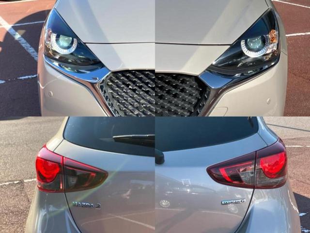 MAZDA2 15Sプロアクティブスマートエディション2 新品タイヤ/保証書/ディスプレイオーディオ/衝突安全装置/シートヒーター/全方位モニター/車線逸脱防止支援システム/ヘッドランプ LED/Bluetooth接続/ETC/EBD付ABS 全周囲カメラ(62枚目)