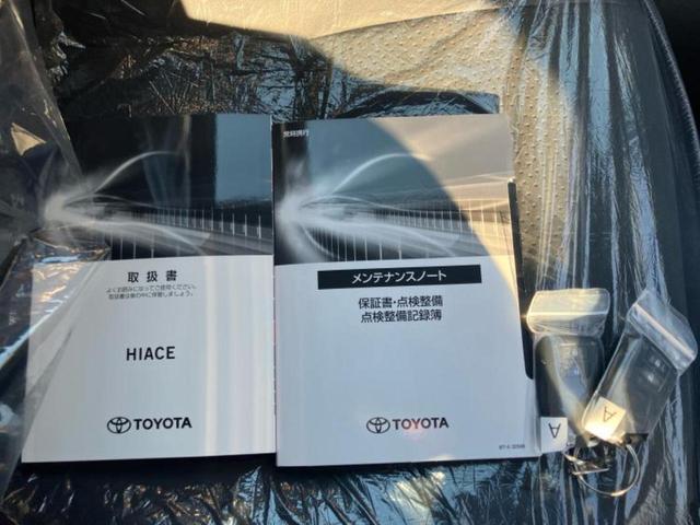 ハイエースバン ロングスーパーGLダークプライム2 保証書/ディスプレイオーディオ11インチ/デジタルインナーミラー/衝突安全装置/パノラミックビューモニター/車線逸脱防止支援システム/シート ハーフレザー/登録済未使用車 衝突被害軽減システム 禁煙車(33枚目)