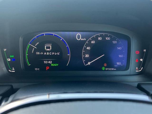 ステップワゴン ｅＨＥＶスパーダプレミアムライン　新品タイヤ／保証書／純正　ＳＤナビ／ホンダセンシング／両側電動スライドドア／シートヒーター／マルチビューカメラシステム／車線逸脱防止支援システム／シート　ハーフレザー／電動バックドア　ワンオーナー（15枚目）