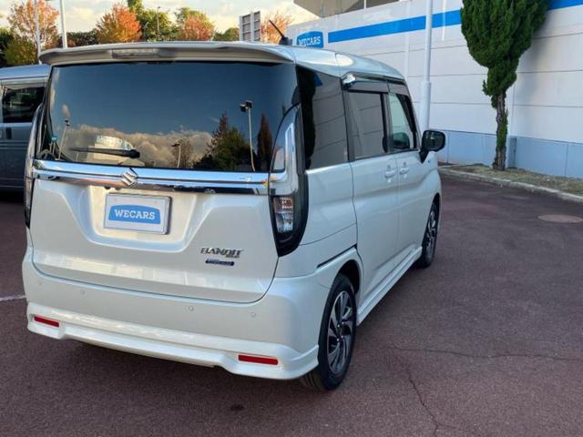 ソリオバンディット バンディットハイブリッドＭＶ　新品タイヤ／保証書／純正　９インチ　ナビ／衝突安全装置／両側電動スライドドア／シートヒーター／全方位モニター用カメラ／車線逸脱防止支援システム／ドライブレコーダー　社外／ヘッドランプ　ＬＥＤ　ドラレコ（3枚目）