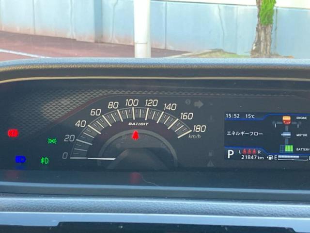 ソリオバンディット バンディットハイブリッドＭＶ　新品タイヤ／保証書／純正　９インチ　ナビ／衝突安全装置／両側電動スライドドア／シートヒーター／全方位モニター用カメラ／車線逸脱防止支援システム／ドライブレコーダー　社外／ヘッドランプ　ＬＥＤ　ドラレコ（15枚目）