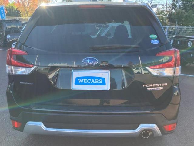 フォレスター ４ＷＤアドバンス　新品タイヤ／保証書／純正　８インチ　ＳＤナビ／デジタルインナーミラー／衝突安全装置／シートヒーター／車線逸脱防止支援システム／シート　ハーフレザー／電動バックドア／ドライブレコーダー　前後　電動シート（45枚目）