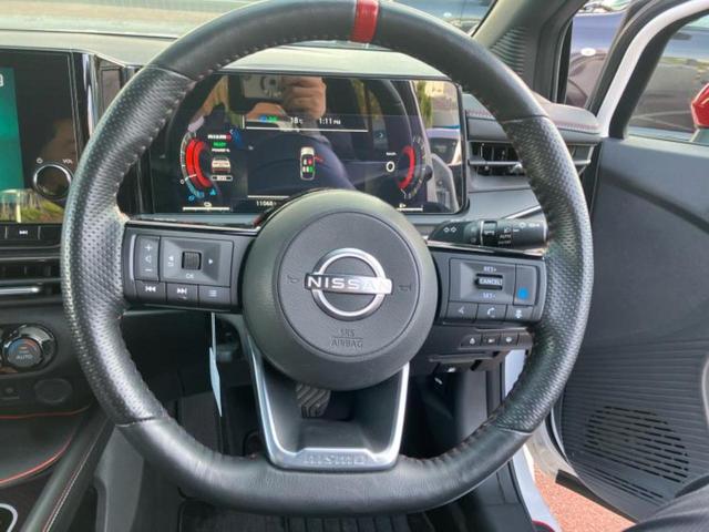 オーラ ニスモ　新品タイヤ／保証書／純正　９インチ　ＳＤナビ／インテリジェントルームミラー／衝突安全装置／シートヒーター　前席／全方位モニター／車線逸脱防止支援システム／プロパイロット／ヘッドランプ　ＬＥＤ　ＥＴＣ（16枚目）