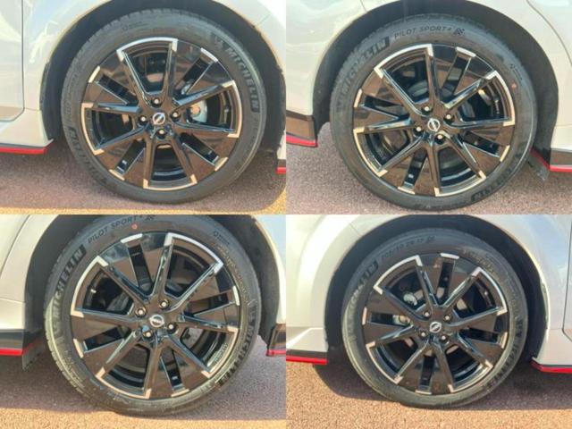 オーラ ニスモ　新品タイヤ／保証書／純正　９インチ　ＳＤナビ／インテリジェントルームミラー／衝突安全装置／シートヒーター　前席／全方位モニター／車線逸脱防止支援システム／プロパイロット／ヘッドランプ　ＬＥＤ　ＥＴＣ（51枚目）