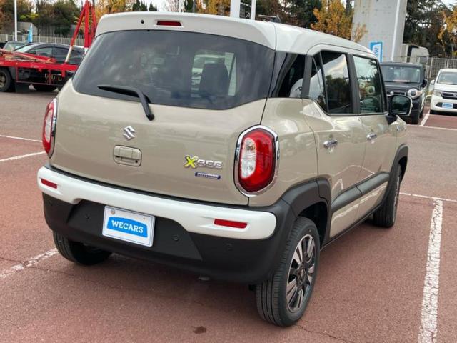 クロスビー 4WDハイブリッドMZ セーフティサポート(スズキ)/シートヒーター/車線逸脱防止支援システム/ヘッドランプ LED/Bluetooth接続/EBD付ABS/横滑り防止装置/アイドリングストップ/バックモニター バックカメラ(3枚目)