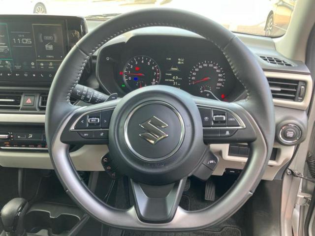 スイフト ハイブリッドMZ 保証書/ディスプレイオーディオ/セーフティサポート(スズキ)/シートヒーター 前席/車線逸脱防止支援システム/ヘッドランプ LED/Bluetooth接続/横滑り防止装置/アイドリングストップ 禁煙車(13枚目)