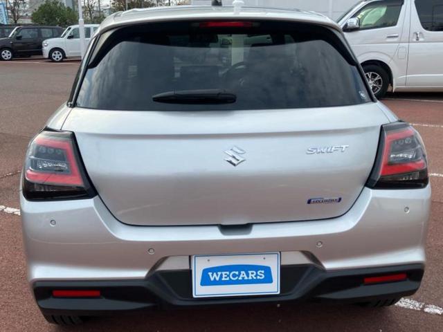 スイフト ハイブリッドMZ 保証書/ディスプレイオーディオ/セーフティサポート(スズキ)/シートヒーター 前席/車線逸脱防止支援システム/ヘッドランプ LED/Bluetooth接続/横滑り防止装置/アイドリングストップ 禁煙車(44枚目)