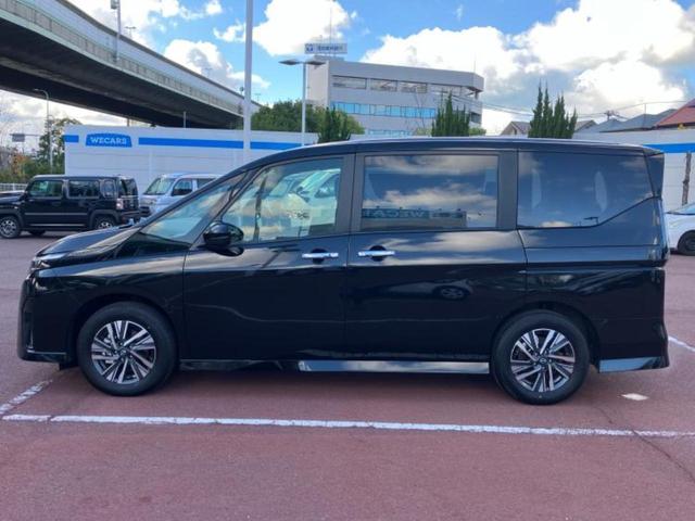 セレナ ハイウェイスターＶ　社外　ナビ／エマージェンシーブレーキ／両側電動スライドドア／車線逸脱防止支援システム／ヘッドランプ　ＬＥＤ／Ｂｌｕｅｔｏｏｔｈ接続／ＥＴＣ／ＥＢＤ付ＡＢＳ／横滑り防止装置／アイドリングストップ（2枚目）