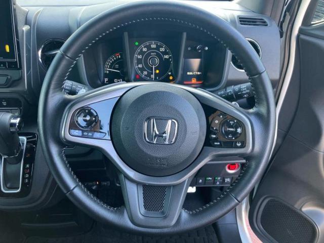 N-WGNカスタム L・ターボ 新品タイヤ/保証書/純正 9インチ SDナビ/ホンダセンシング/シートヒーター/車線逸脱防止支援システム/シート 合皮/ヘッドランプ LED/ETC/EBD付ABS/横滑り防止装置 バックカメラ(15枚目)