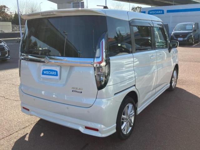 ソリオ ハイブリッドＭＺ　新品タイヤ／社外　９インチ　ナビ／衝突安全装置／両側電動スライドドア／シートヒーター　前席／車線逸脱防止支援システム／ヘッドランプ　ＬＥＤ／Ｂｌｕｅｔｏｏｔｈ接続／ＥＴＣ／ＥＢＤ付ＡＢＳ　盗難防止装置（3枚目）