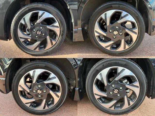 スペーシアカスタム ハイブリッドＸＳターボ　保証書／純正　９インチ　ＳＤナビ／セーフティサポート（スズキ）／両側電動スライドドア／シートヒーター　前席／全方位モニター用カメラ／車線逸脱防止支援システム／シート　合皮／ドライブレコーダー　前後（51枚目）