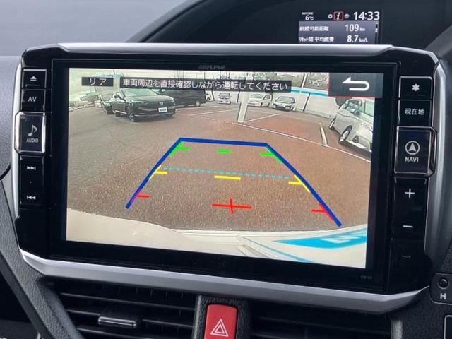 ヴォクシー ＺＳ　Ｇｓ　保証書／社外　１１インチ　ＳＤナビ／フリップダウンモニター　社外　１２．８インチ／トヨタセーフティセンス／両側電動スライドドア／車線逸脱防止支援システム／シート　ハーフレザー　衝突被害軽減システム（12枚目）