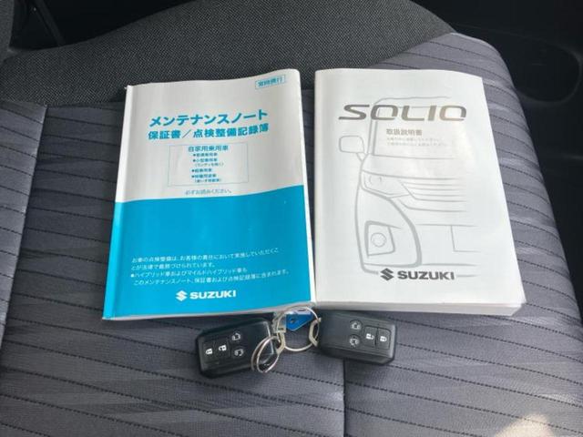 ソリオ ハイブリッドＭＺ　新品タイヤ／保証書／社外　ＳＤナビ／衝突安全装置／両側電動スライドドア／シートヒーター／全方位モニター用カメラ／車線逸脱防止支援システム／ドライブレコーダー　社外／ヘッドランプ　ＬＥＤ　全周囲カメラ（35枚目）