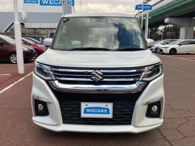 ソリオ ハイブリッドＭＺ　新品タイヤ／保証書／社外　ＳＤナビ／衝突安全装置／両側電動スライドドア／シートヒーター／全方位モニター用カメラ／車線逸脱防止支援システム／ドライブレコーダー　社外／ヘッドランプ　ＬＥＤ　全周囲カメラ（44枚目）