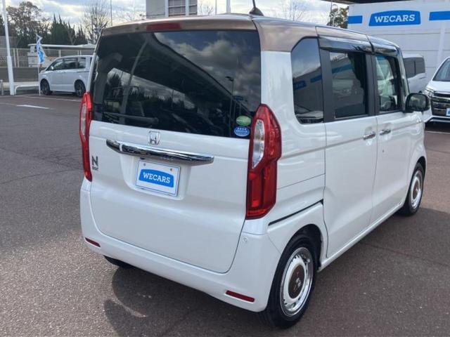 Ｎ－ＢＯＸ Ｇ・Ｌホンダセンシングカッパーブラウンスタイル　社外　９インチ　ＳＤナビ／ホンダセンシング／両側電動スライドドア／車線逸脱防止支援システム／ヘッドランプ　ＬＥＤ／Ｂｌｕｅｔｏｏｔｈ接続／ＥＴＣ／ＥＢＤ付ＡＢＳ／横滑り防止装置　衝突被害軽減システム（3枚目）