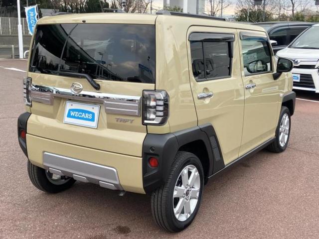 タフト Ｇターボクロムベンチャー　サンルーフ／純正　ＳＤナビ／スマートアシスト（トヨタ・ダイハツ）／シートヒーター　前席／車線逸脱防止支援システム／ドライブレコーダー　前後／ヘッドランプ　ＬＥＤ／Ｂｌｕｅｔｏｏｔｈ接続／ＥＴＣ（3枚目）