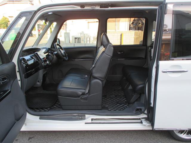 タント カスタムＲＳ　ターボ　１６インチＡＷ　柿本改マフラー　リップスポイラー　レザー調シート　ＬＥＤライト・ウィンカー・テール・バック・リフレクター　ナビ・ＴＶ・Ｂカメラ　ＥＴＣ　スマートキー　ＨＩＤ　電動スライドドア（40枚目）