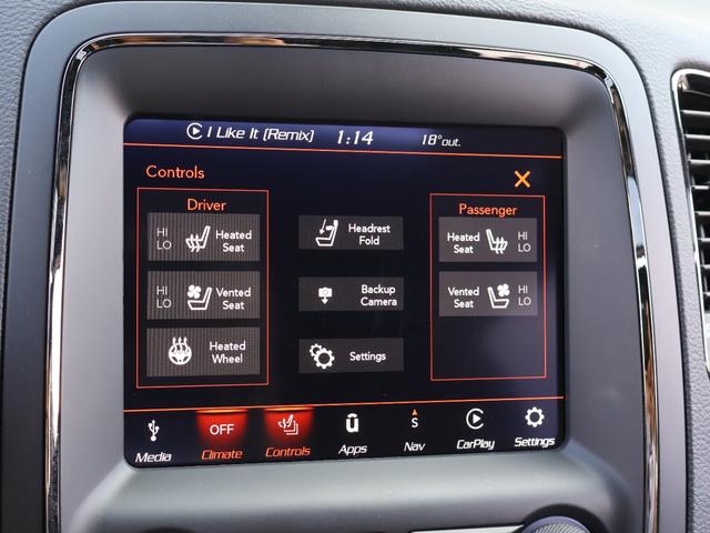 ダッジ・デュランゴ RT 4WD 2020yモデル新車並行 テクノロジーグループ アダプティブクルーズコントロール サンルーフ シートヒーター/ベンチレーター AppleCarPlay ブラックトップパッケージ レーダー探知機(33枚目)