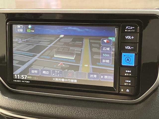 ムーヴ Ｘターボ　ＳＡＩＩＩ／ナビ／バックカメラ／ＥＴＣ／ドラレコ　走行２．２万ｋｍ／ナビゲーション／バックカメラ／ＥＴＣ／前後ドラレコ／ステアリングスイッチ／運転席シートヒーター／電動格納ミラー／アルミホイール／オートエアコン／キーフリー／アイドリングストップ（5枚目）