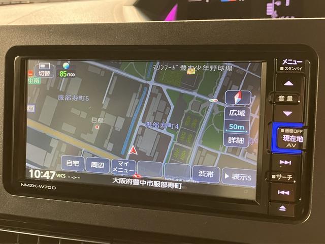 タント カスタムXセレクション/走行2.2万km/ナビ/バックカメラ 走行2.2万km/ナビゲーション/バックカメラ/ステアリングスイッチ/ETC/前後ドラレコ/前席シートヒーター/両側パワースライドドア/LEDヘッドライト・フォグ/アルミ/オートエアコン/キーフリー(6枚目)