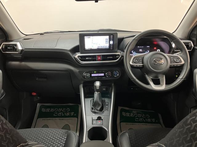 ロッキー プレミアムG HEV 純正ナビ/バックカメラ/ETC 走行3,1km/純正ナビ/バックカメラ/ETC/バックカメラ/クルーズコントロール/シートヒーター(前席)/USB端子/キーフリーシステム/LEDヘッドライト・フォグランプ/アルミホイール/(5枚目)