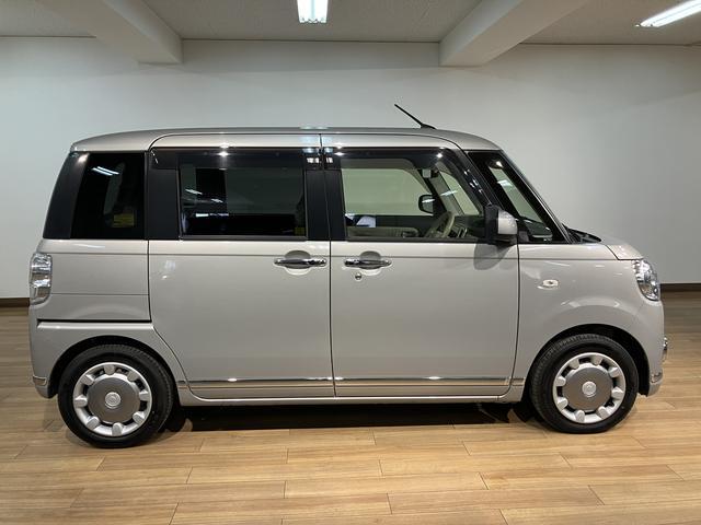 ムーヴキャンバス Ｘリミテッドメイクアップ　ＳＡＩＩ　大画面ナビ　全方位カメラ　８インチナビ　パノラマカメラ　ＥＴＣ　両側電動スライドドア　走行距離約１．６万ｋｍ　車検整備渡し　１年間走行距離無制限保証　オートエアコン　キーフリーシステム　プッシュボタンスタート　オートライト（18枚目）