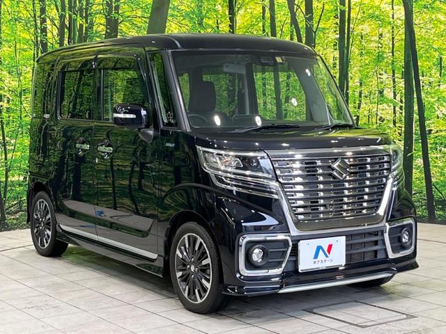 スペーシアカスタム ハイブリッドＸＳ　純正８インチナビ　スズキセーフティサポート　両側電動スライドドア　アラウンドビューモニター　レーンキープアシスト　クリアランスソナー　ＥＴＣ　ＬＥＤヘッドライト　アイドリングストップ（16枚目）