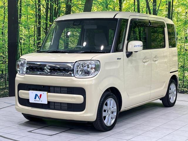 スペーシア ハイブリッドＸ　両側電動ドア　純正８型ＳＤナビ　全周囲カメラ　衝突被害軽減システム　禁煙車　シートヒーター　コーナーセンサー　スマートキー　ＬＥＤヘッド　ビルトインＥＴＣ　車線逸脱警報　オートライト　オートエアコン（55枚目）