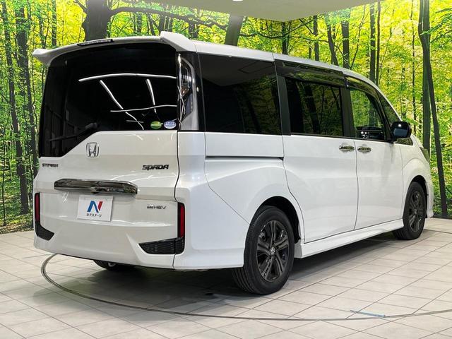 ステップワゴンスパーダ ｅ：ＨＥＶスパーダ　Ｇ・ＥＸ　ホンダセンシング　両側電動ドア　純正１０型ナビ　全周囲カメラ　衝突被害軽減システム　レーダークルーズ　禁煙車　ドラレコ　スマートキー　ＬＥＤヘッド　ＥＴＣ２．０　車線逸脱警報　オートライト　デュアルエアコン（60枚目）