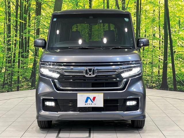 Ｎ－ＢＯＸカスタム Ｌターボ　ターボ　両側電動ドア　純正ＳＤナビ　バックカメラ　衝突被害軽減システム　レーダークルーズ　禁煙車　ハーフレザーシート　ドラレコ　コーナーセンサー　スマートキー　ＬＥＤヘッド　ビルトインＥＴＣ（14枚目）