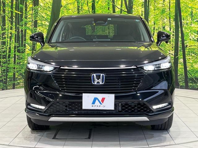 ヴェゼル ｅ：ＨＥＶ　Ｚ　純正９型ナビ　バックカメラ　ホンダセンシング　レーダークルーズ　禁煙車　電動リアゲート　コーナーセンサー　スマートキー　ＬＥＤヘッド　ビルトインＥＴＣ　オートハイビーム　車線逸脱警報　オートライト（14枚目）